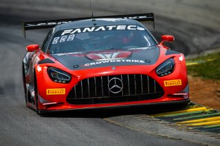#04 Mercedes-AMG GT3 of George Kurtz and Colin Braun, Alton, Crowdstrike by Riley Motorsports, GT World Challenge America, Pro-Am, SRO America, VA 2023., VIR
 | Fabian Lagunas / SRO