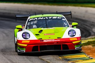 #45 Porsche 911 GT3-R 992 of Charlie Luck and Jan Heylen, Alton, GT World Challenge America, Pro-Am, SRO America, VA 2023., VIR, Wright Motorsports
 | Fabian Lagunas / SRO