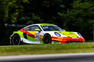 #45 Porsche 911 GT3-R 992 of Charlie Luck and Jan Heylen, Alton, GT World Challenge America, Pro-Am, SRO America, VA 2023., VIR, Wright Motorsports
 | Fabian Lagunas / SRO