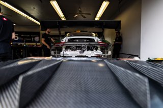 #120 Porsche 911 GT3-R (991.ii) of Adam Adelson and Elliott Skeer, Alton, GT World Challenge America, Pro-Am, SRO America, VA 2023., VIR, Wright Motorsports
 | Fabian Lagunas / SRO