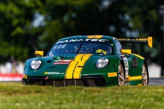 #120 Porsche 911 GT3-R (991.ii) of Adam Adelson and Elliott Skeer, Alton, GT World Challenge America, Pro-Am, SRO America, VA 2023., VIR, Wright Motorsports
 | Fabian Lagunas / SRO