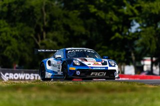 #16 Porsche 911 GT3-R (991.ii) of Pedro Torres and Spencer Pumpelly, ACI Motorsport, Alton, GT World Challenge America, Pro-Am, SRO America, VA 2023., VIR
 | Fabian Lagunas / SRO