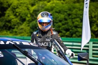 #007 Aston Martin Vantage AMR GT3 of Derek DeBoer and Valentin Hasse Clot, Alton, Aston Martin Racing-TRG, GT World Challenge America, Pro-Am, SRO America, VA 2023., VIR
 | Fabian Lagunas / SRO