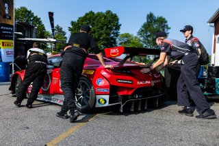 #93 Acura NSX GT3 EVO22 of Ashton Harrison and Mario Farnbacher, Alton, GT World Challenge America, Pro, Racers Edge Motorsports, SRO America, VA 2023., VIR
 | Fabian Lagunas / SRO