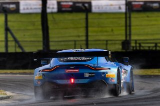 #007 Aston Martin Vantage AMR GT3 of Derek DeBoer and Valentin Hasse Clot, Alton, Aston Martin Racing-TRG, GT World Challenge America, Pro-Am, SRO America, VA 2023., VIR
 | Fabian Lagunas / SRO