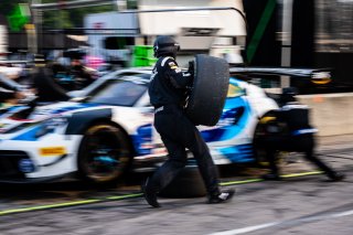 #007 Aston Martin Vantage AMR GT3 of Derek DeBoer and Valentin Hasse Clot, Alton, Aston Martin Racing-TRG, GT World Challenge America, Pro-Am, SRO America, VA 2023., VIR
 | Fabian Lagunas / SRO