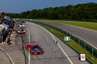 #93 Acura NSX GT3 EVO22 of Ashton Harrison and Mario Farnbacher, Alton, GT World Challenge America, Pro, Racers Edge Motorsports, SRO America, VA 2023., VIR
 | Fabian Lagunas / SRO
