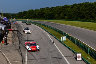 #21 Ferrari 296 GT3 of Manny Franco and Alessandro Balzan, Alton, Conquest Racing, GT World Challenge America, Pro, SRO America, VA 2023., VIR
 | Fabian Lagunas / SRO
