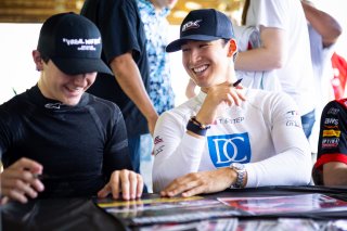 Alton, Autograph Session at SRO America, GT World Challenge America, MDK Motorsports, Pro, VA 2023. #53 Porsche GT3 992 of Trenton Estep and Seth Lucas, VIR
 | Fabian Lagunas / SRO