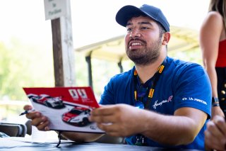 #21 Ferrari 296 GT3 of Manny Franco and Alessandro Balzan, Alton, Conquest Racing, GT World Challenge America, Pro, SRO America, VA 2023., VIR
 | Fabian Lagunas / SRO
