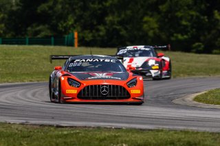 #04 Mercedes-AMG GT3 of George Kurtz and Colin Braun, Alton, Crowdstrike by Riley Motorsports, GT World Challenge America, Pro-Am, SRO America, VA 2023., VIR
 | Fabian Lagunas / SRO