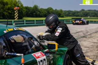 #120 Porsche 911 GT3-R (991.ii) of Adam Adelson and Elliott Skeer, Alton, GT World Challenge America, Pro-Am, SRO America, VA 2023., VIR, Wright Motorsports
 | Fabian Lagunas / SRO