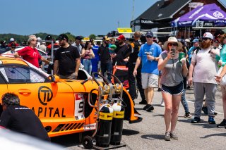 Alton, GT World Challenge America, Grid Walk at SRO America, Pro, TR3 Racing, VA 2023. #9 Mercedes-AMG GT3 of Kenton Kock and Daniel Morad, VIR
 | Fabian Lagunas / SRO
