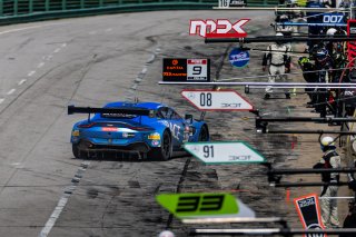 #007 Aston Martin Vantage AMR GT3 of Derek DeBoer and Valentin Hasse Clot, Alton, Aston Martin Racing-TRG, GT World Challenge America, Pro-Am, SRO America, VA 2023., VIR
 | Fabian Lagunas / SRO