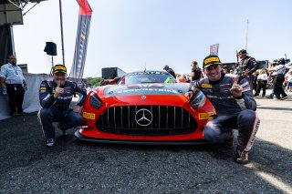 #04 Mercedes-AMG GT3 of George Kurtz and Colin Braun, Alton, Crowdstrike by Riley Motorsports, GT World Challenge America, Pro-Am, SRO America, VA 2023., VIR
 | Fabian Lagunas / SRO