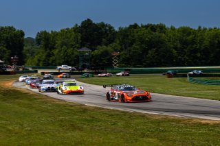 #04 Mercedes-AMG GT3 of George Kurtz and Colin Braun, Alton, Crowdstrike by Riley Motorsports, GT World Challenge America, Pro-Am, SRO America, VA 2023., VIR
 | Fabian Lagunas / SRO