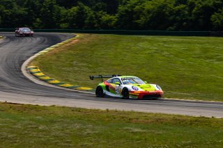 #45 Porsche 911 GT3-R 992 of Charlie Luck and Jan Heylen, Alton, GT World Challenge America, Pro-Am, SRO America, VA 2023., VIR, Wright Motorsports
 | Fabian Lagunas / SRO