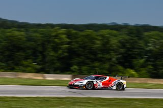 #21 Ferrari 296 GT3 of Manny Franco and Alessandro Balzan, Alton, Conquest Racing, GT World Challenge America, Pro, SRO America, VA 2023., VIR
 | Fabian Lagunas / SRO