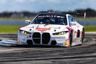 #94 BMW M4 GT3 of Chandler Hull and Bill AUberlen, 2023 Fanatec GT World Challenge America SRO, BimmerWorld, GT World Challenge America, Pro, Sebring International Raceway Sep 22-24
 | www.lagunasphotography.com