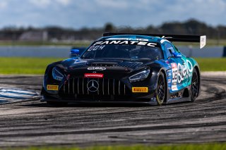 #08 Mercedes-AMG GT3 of Scott Smithson and Bryan Sellers, 2023 Fanatec GT World Challenge America SRO, DXDT Racing, GT World Challenge America, Pro-Am, Sebring International Raceway Sep 22-24
 | www.lagunasphotography.com