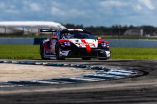 #53 Porsche GT3 992 of Trenton Estep and Seth Lucas, 2023 Fanatec GT World Challenge America SRO, GT World Challenge America, MDK Motorsports, Pro, Sebring International Raceway Sep 22-24
 | www.lagunasphotography.com