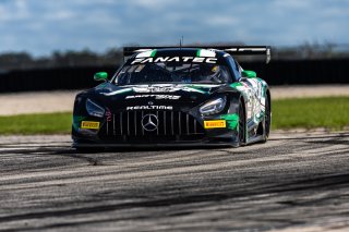 #43 Mercedes-AMG GT3 of Anthony Bartone and Adam Christodoulou, 2023 Fanatec GT World Challenge America SRO, GT World Challenge America, Pro-Am, RealTime Racing, Sebring International Raceway Sep 22-24
 | www.lagunasphotography.com