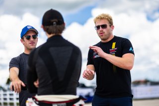 #120 Porsche 911 GT3-R (991.ii) of Adam Adelson and Elliott Skeer, 2023 Fanatec GT World Challenge America SRO, GT World Challenge America, Pro-Am, Sebring International Raceway Sep 22-24, Wright Motorsports
 | www.lagunasphotography.com