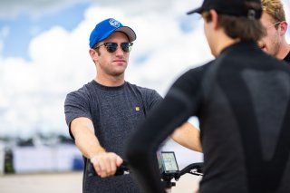 #120 Porsche 911 GT3-R (991.ii) of Adam Adelson and Elliott Skeer, 2023 Fanatec GT World Challenge America SRO, GT World Challenge America, Pro-Am, Sebring International Raceway Sep 22-24, Wright Motorsports
 | www.lagunasphotography.com