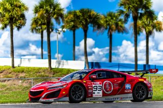 #93 Acura NSX GT3 EVO22 of Ashton Harrison and Mario Farnbacher, 2023 Fanatec GT World Challenge America SRO, GT World Challenge America, Pro, Racers Edge Motorsports, Sebring International Raceway Sep 22-24
 | www.lagunasphotography.com