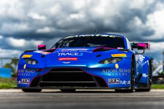 #007 Aston Martin Vantage AMR GT3 of Derek DeBoer and Ross Gunn, 2023 Fanatec GT World Challenge America SRO, Aston Martin Racing-TRG, GT World Challenge America, Pro-Am, Sebring International Raceway Sep 22-24
 | www.lagunasphotography.com