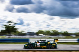 #120 Porsche 911 GT3-R (991.ii) of Adam Adelson and Elliott Skeer, 2023 Fanatec GT World Challenge America SRO, GT World Challenge America, Pro-Am, Sebring International Raceway Sep 22-24, Wright Motorsports
 | www.lagunasphotography.com