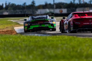 #28 PorscheGT3 R 992 of Eric Filgueiras and Steven McAllen, 2023 Fanatec GT World Challenge America SRO, GT World Challenge America, Pro, RS1, Sebring International Raceway Sep 22-24
 | www.lagunasphotography.com