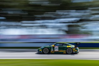 #120 Porsche 911 GT3-R (991.ii) of Adam Adelson and Elliott Skeer, 2023 Fanatec GT World Challenge America SRO, GT World Challenge America, Pro-Am, Sebring International Raceway Sep 22-24, Wright Motorsports
 | www.lagunasphotography.com