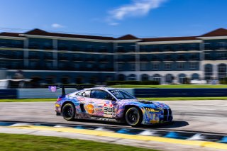 #38 BMW M4 GT3 of Samantha Tan and Neil Verhagen, 2023 Fanatec GT World Challenge America SRO, GT World Challenge America, Pro-Am, ST Racing, Sebring International Raceway Sep 22-24
 | www.lagunasphotography.com