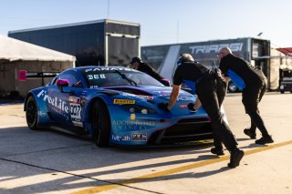 #007 Aston Martin Vantage AMR GT3 of Derek DeBoer and Ross Gunn, 2023 Fanatec GT World Challenge America SRO, Aston Martin Racing-TRG, GT World Challenge America, Pro-Am, Sebring International Raceway Sep 22-24
 | www.lagunasphotography.com
