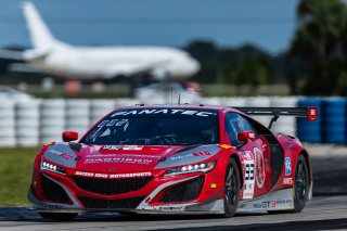 #93 Acura NSX GT3 EVO22 of Ashton Harrison and Mario Farnbacher, 2023 Fanatec GT World Challenge America SRO, GT World Challenge America, Pro, Racers Edge Motorsports, Sebring International Raceway Sep 22-24
 | www.lagunasphotography.com