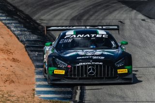 #43 Mercedes-AMG GT3 of Anthony Bartone and Adam Christodoulou, 2023 Fanatec GT World Challenge America SRO, GT World Challenge America, Pro-Am, RealTime Racing, Sebring International Raceway Sep 22-24
 | www.lagunasphotography.com