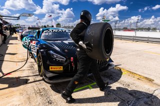 #08 Mercedes-AMG GT3 of Scott Smithson and Bryan Sellers, 2023 Fanatec GT World Challenge America SRO, DXDT Racing, GT World Challenge America, Pro-Am, Sebring International Raceway Sep 22-24
 | www.lagunasphotography.com