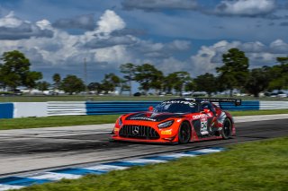 #04 Mercedes-AMG GT3 of George Kurtz and Colin Braun, 2023 Fanatec GT World Challenge America SRO, Crowdstrike by Riley Motorsports, GT World Challenge America, Pro-Am, Sebring International Raceway Sep 22-24
 | www.lagunasphotography.com
