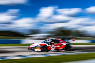 #53 Porsche GT3 992 of Trenton Estep and Seth Lucas, 2023 Fanatec GT World Challenge America SRO, GT World Challenge America, MDK Motorsports, Pro, Sebring International Raceway Sep 22-24
 | www.lagunasphotography.com