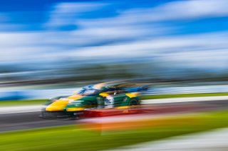 #120 Porsche 911 GT3-R (991.ii) of Adam Adelson and Elliott Skeer, 2023 Fanatec GT World Challenge America SRO, GT World Challenge America, Pro-Am, Sebring International Raceway Sep 22-24, Wright Motorsports
 | www.lagunasphotography.com