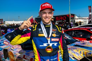 #38 BMW M4 GT3 of Samantha Tan and Neil Verhagen, 2023 Fanatec GT World Challenge America SRO, GT World Challenge America, Pro-Am, ST Racing, Sebring International Raceway Sep 22-24
 | www.lagunasphotography.com