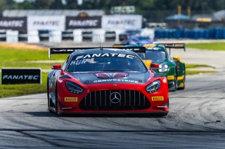 #04 Mercedes-AMG GT3 of George Kurtz and Colin Braun, 2023 Fanatec GT World Challenge America SRO, Crowdstrike by Riley Motorsports, GT World Challenge America, Pro-Am, Sebring International Raceway Sep 22-24
 | www.lagunasphotography.com