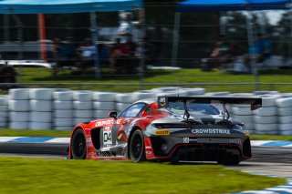 #04 Mercedes-AMG GT3 of George Kurtz and Colin Braun, 2023 Fanatec GT World Challenge America SRO, Crowdstrike by Riley Motorsports, GT World Challenge America, Pro-Am, Sebring International Raceway Sep 22-24
 | www.lagunasphotography.com