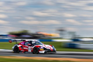 #53 Porsche GT3 992 of Trenton Estep and Seth Lucas, 2023 Fanatec GT World Challenge America SRO, GT World Challenge America, MDK Motorsports, Pro, Sebring International Raceway Sep 22-24
 | www.lagunasphotography.com