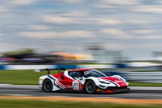 #21 Ferrari 296 GT3 of Manny Franco and Alessandro Balzan, 2023 Fanatec GT World Challenge America SRO, Conquest Racing, GT World Challenge America, Pro, Sebring International Raceway Sep 22-24
 | www.lagunasphotography.com