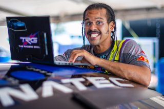 #007 Aston Martin Vantage AMR GT3 of Derek DeBoer and Ross Gunn, 2023 Fanatec GT World Challenge America SRO, Aston Martin Racing-TRG, GT World Challenge America, Pro-Am, Sebring International Raceway Sep 22-24
 | www.lagunasphotography.com