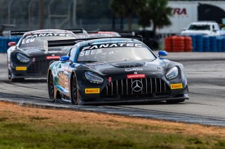 #08 Mercedes-AMG GT3 of Scott Smithson and Bryan Sellers, 2023 Fanatec GT World Challenge America SRO, DXDT Racing, GT World Challenge America, Pro-Am, Sebring International Raceway Sep 22-24
 | www.lagunasphotography.com