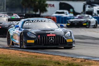 #08 Mercedes-AMG GT3 of Scott Smithson and Bryan Sellers, 2023 Fanatec GT World Challenge America SRO, DXDT Racing, GT World Challenge America, Pro-Am, Sebring International Raceway Sep 22-24
 | www.lagunasphotography.com