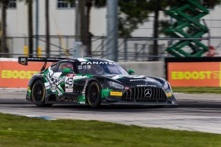 #43 Mercedes-AMG GT3 of Anthony Bartone and Adam Christodoulou, 2023 Fanatec GT World Challenge America SRO, GT World Challenge America, Pro-Am, RealTime Racing, Sebring International Raceway Sep 22-24
 | www.lagunasphotography.com